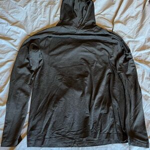 Lululemon Athletica Charcoal Hooded Top